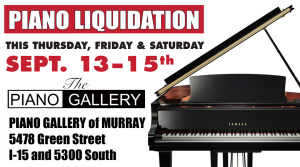 Piano Sale Utah