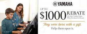 Lunar New Year Rebate Yamaha Utah Piano Sale