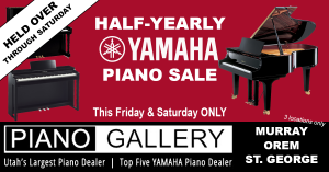 Piano Sale Utah This Weekend