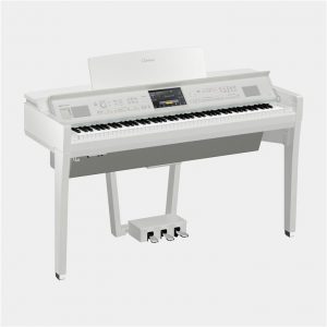 Yamaha CVP 809 Polished White Digital Piano Clavinova Utah