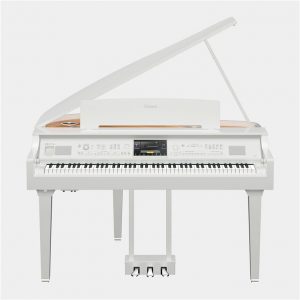 Polished White Digital Grand Piano CVP-809GP