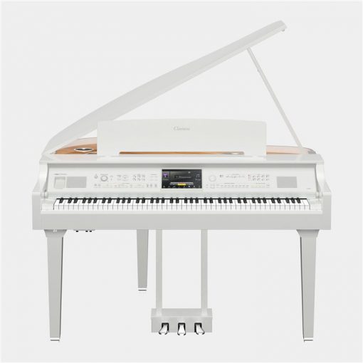 Polished White Digital Grand Piano CVP-809GP