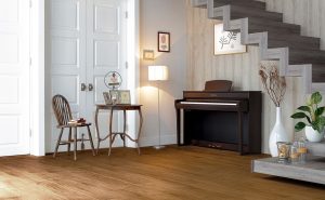 Photo of Yamaha Clavinova Digital Piano in Living Room