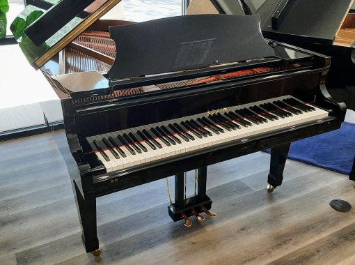 Sojin Professional 6'1"Polished Ebony Grand Piano - St George - Image 2