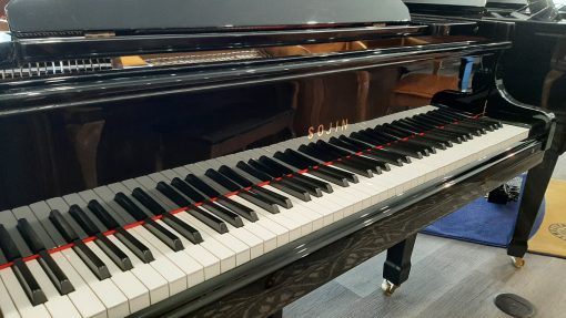 Sojin Professional 6'1"Polished Ebony Grand Piano - St George - Image 3