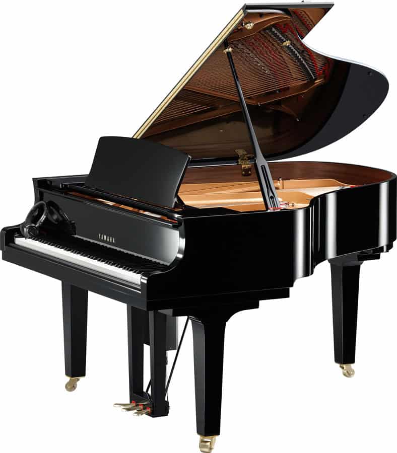 Yamaha Disklavier Grand Piano DC2XENST in Polished Ebony