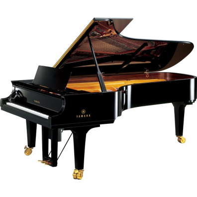 Yamaha C3X Grand Piano Angle View