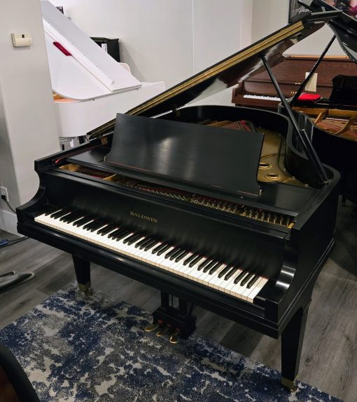 • SOLD • American-Made Baldwin L 6'3" Artist Grand Piano in Satin Ebony - St George