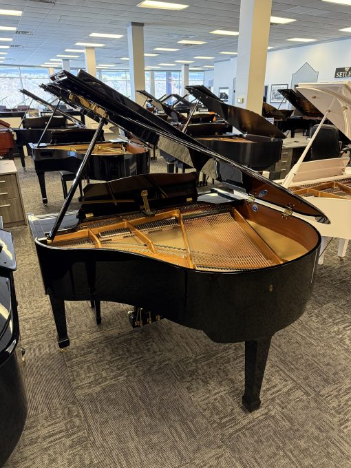 Excellent Condition WM Knabe Preowned Polished Ebony Baby Grand Piano - Murray - Image 3