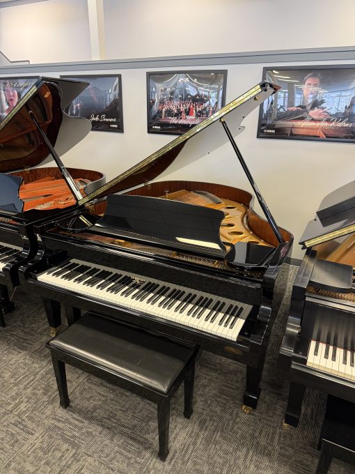 Exceptionally Priced Preowned Hardman 6' Polished Ebony Grand Piano - Murray - Image 2